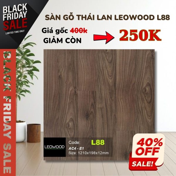 Sàn Gỗ Leowood L88 Khuyến Mãi