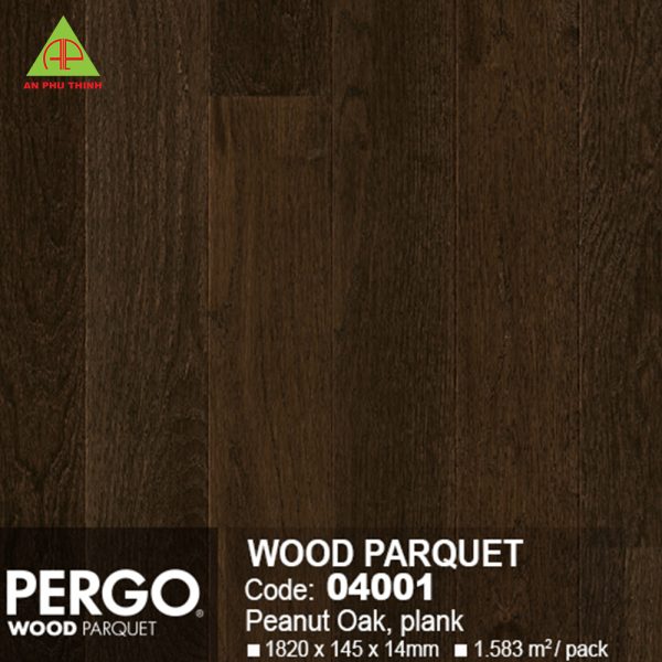 Sàn Gỗ Pergo Wood Parquet 04001