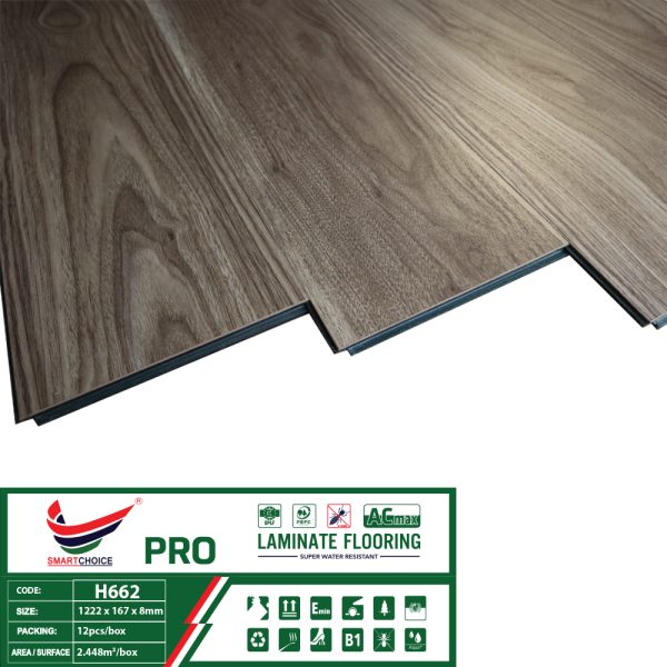 Alternative view of Sàn Gỗ Cốt Xanh Smartchoice PRO 8mm H662