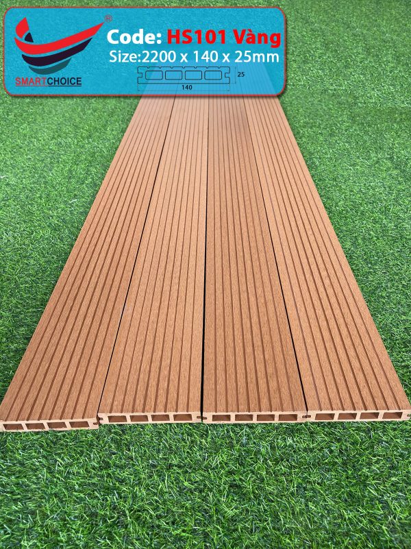 Alternative view of Sàn Gỗ Ngoài Trời HS101 Vàng
