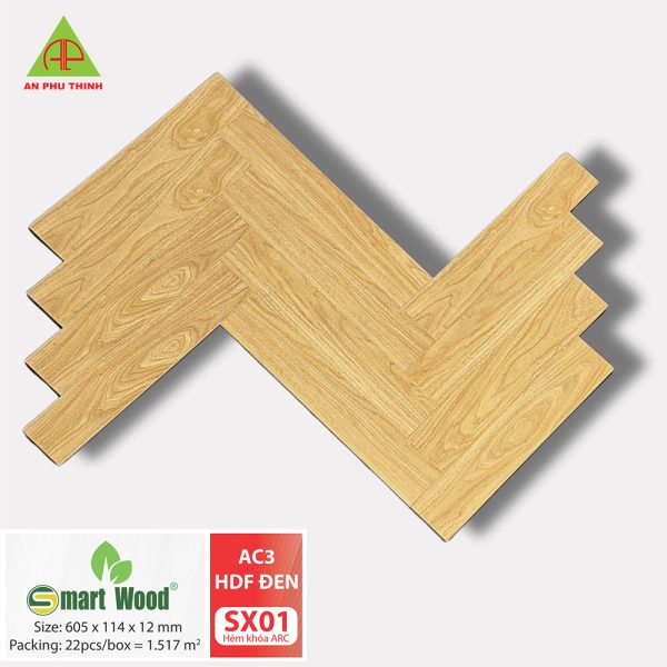 SÀN GỖ XƯƠNG CÁ SMARTWOOD SX01