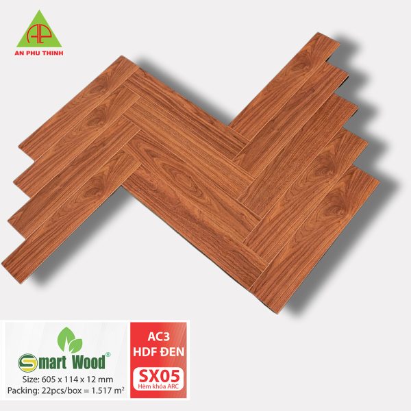 SÀN GỖ XƯƠNG CÁ SMARTWOOD SX05