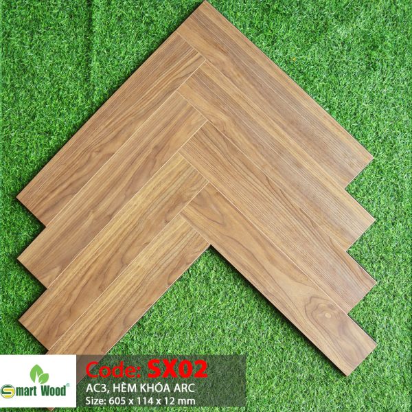 Alternative view of SÀN GỖ XƯƠNG CÁ SMARTWOOD SX02