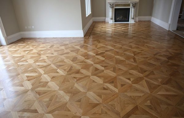 Ván Sàn Engineer Hoa Văn Teak