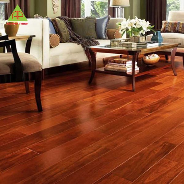 Sàn Gỗ Tự Nhiên Gõ Đỏ Phi