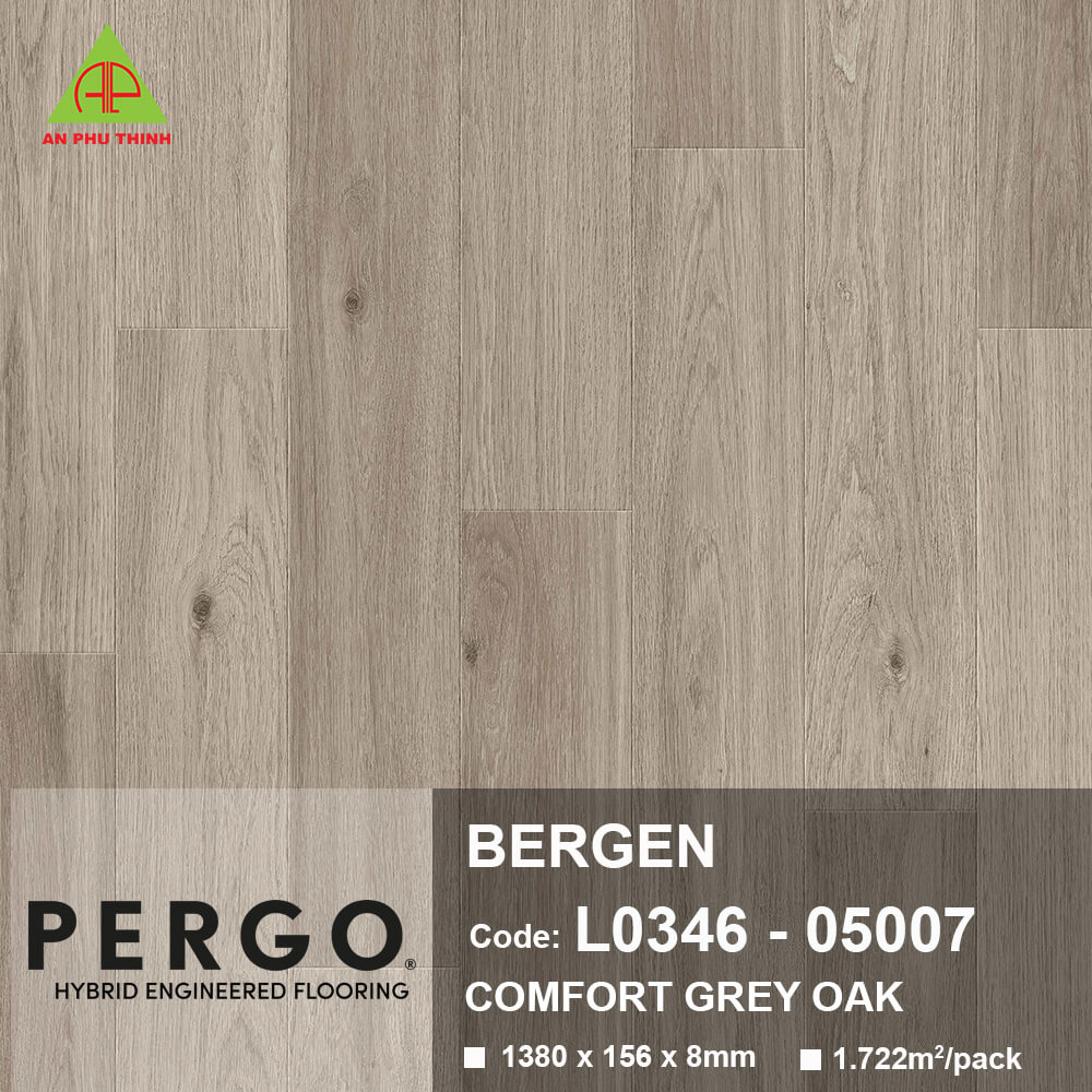 Sàn Gỗ Công Nghiệp Pergo Bergen 05007 6 PERGO BERGEN 05007