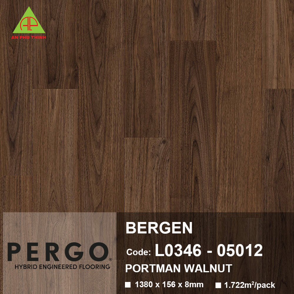 Sàn Gỗ Công Nghiệp Pergo Bergen 05012 6 PERGO BERGEN 05012