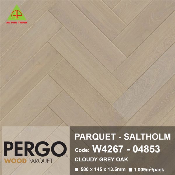 SÀN GỖ XƯƠNG CÁ PERGO PARQUET 04853