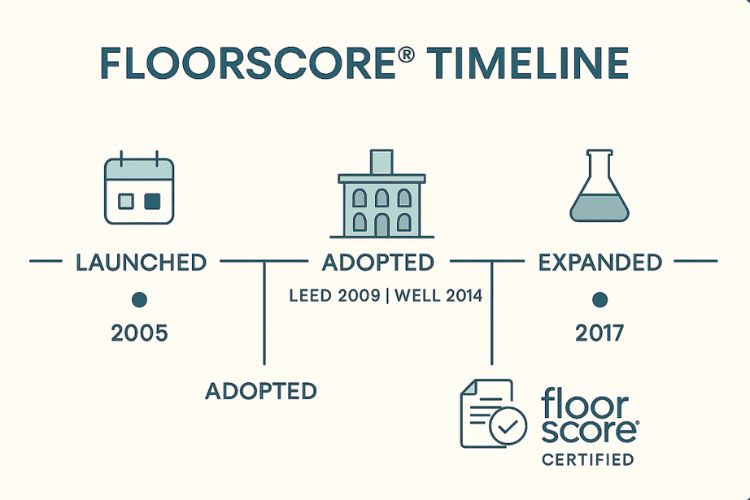Floorscore Timeline
