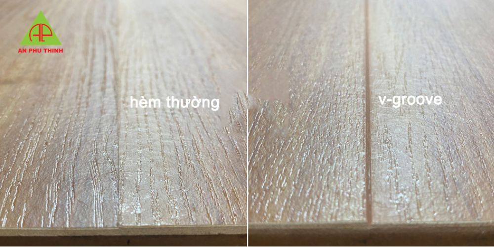 hèm khóa V-Groove là gì