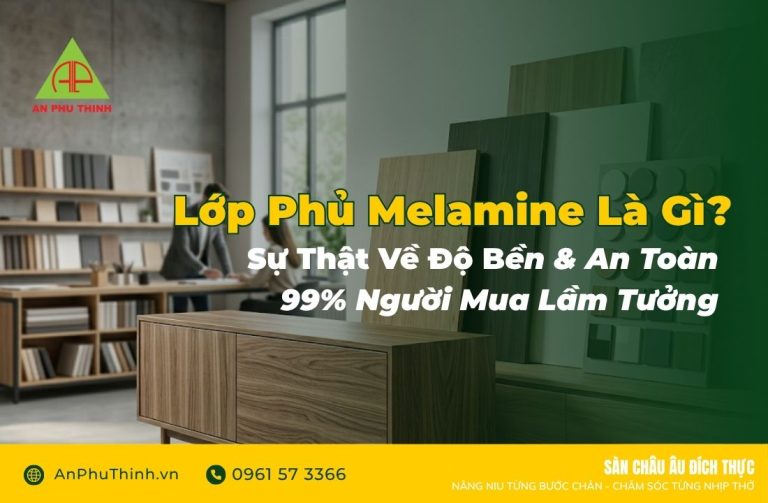 Lớp Phủ Melamine Là Gì