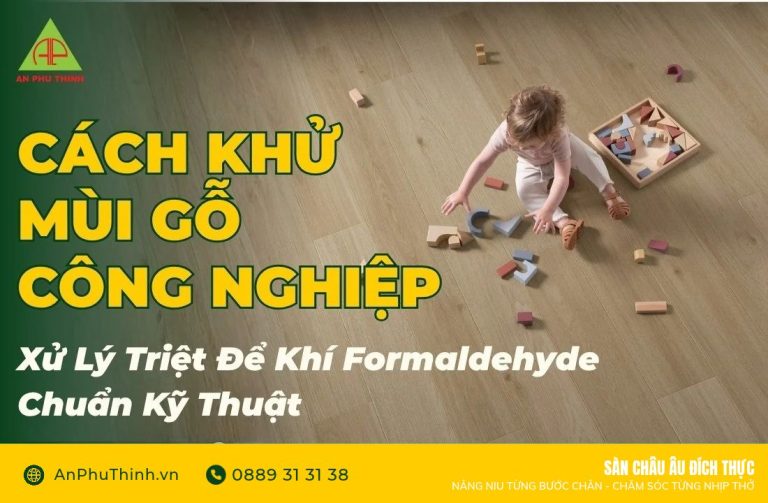 Cách khử mùi nội thất gỗ công nghiệp