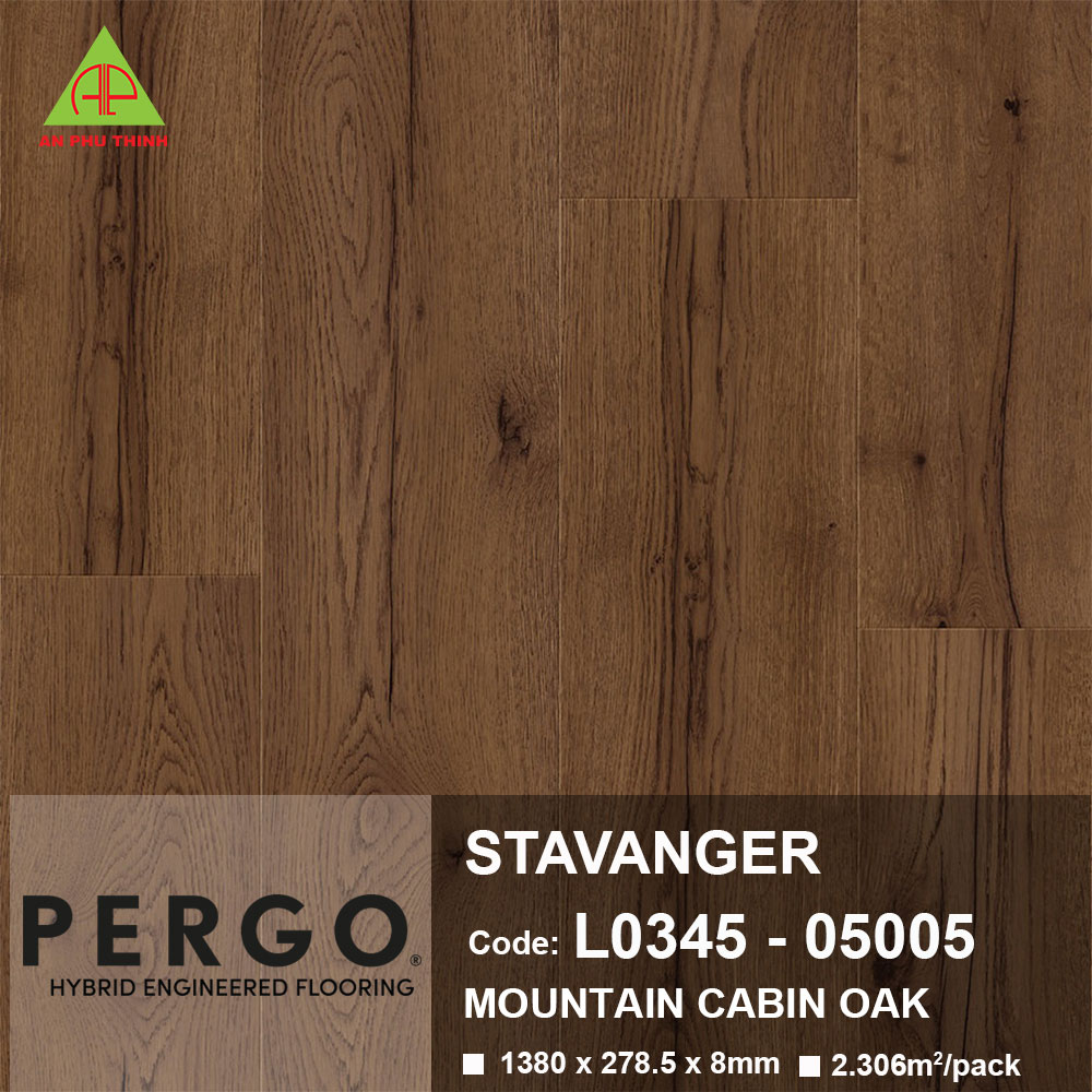 Sàn gỗ pergo stavanger 05005