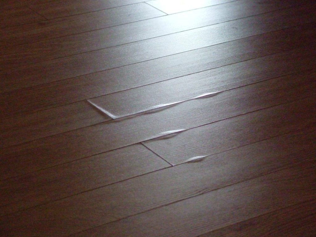 Sàn gỗ bị phồng rộp