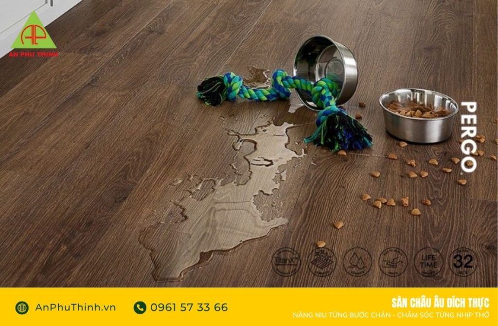 Sàn gỗ công nghiệp chống thấm