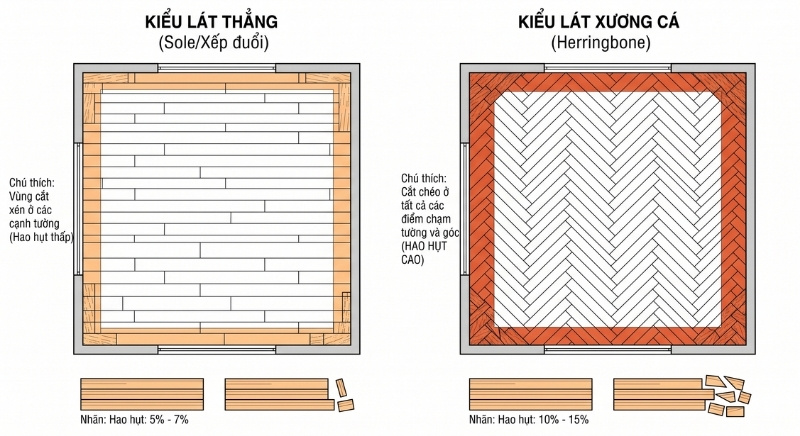 Tỷ lệ hao hụt vật tư