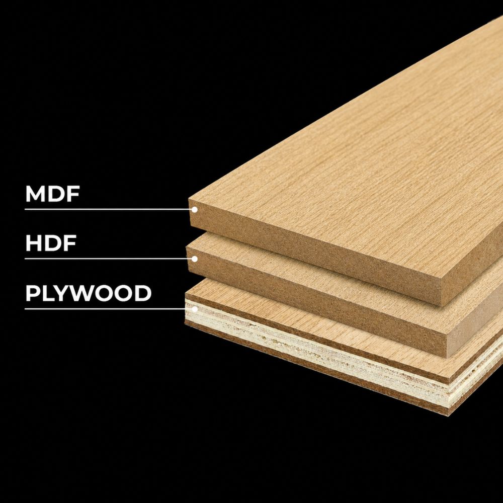 3 nhóm lõi vật liệu ép phổ biến như trên