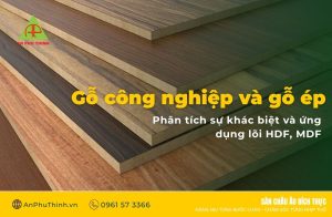 Gỗ công nghiệp và gỗ ép