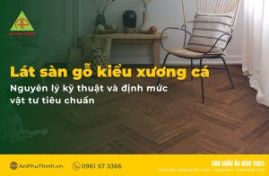 Lát sàn gỗ kiểu xương cá