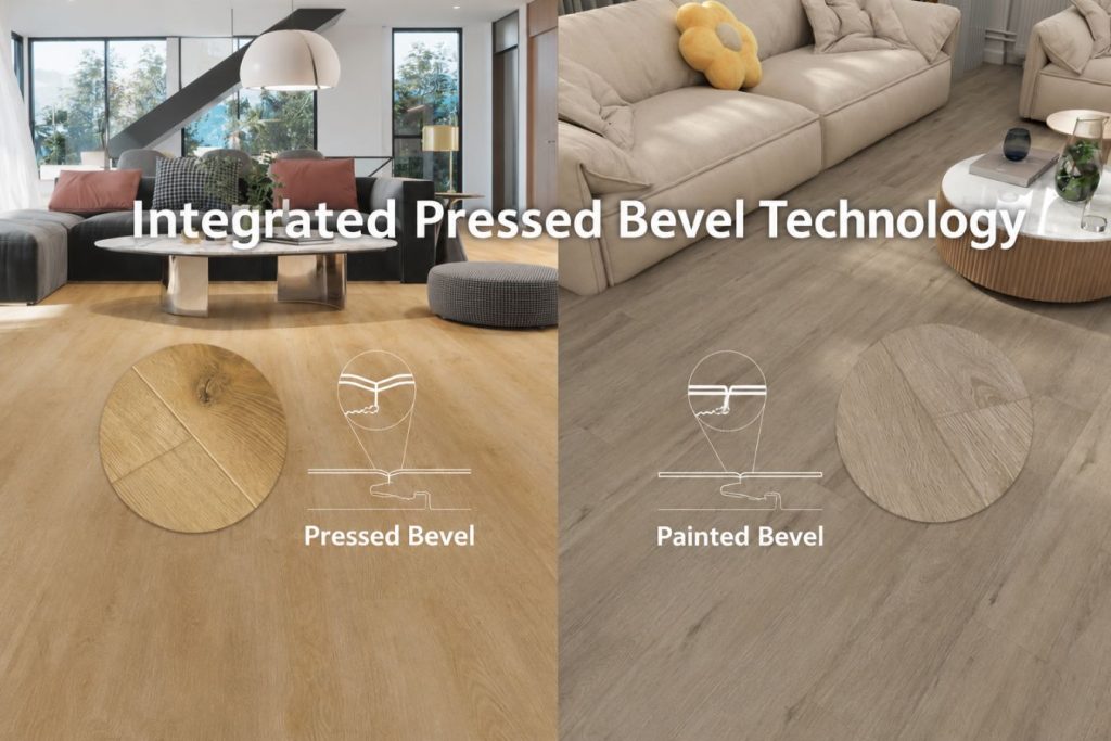 Lợi ích chọn sàn công nghệ Pressed Bevel