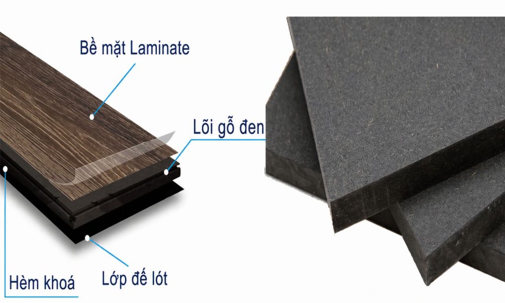 ưu điểm của sàn gỗ cốt đen