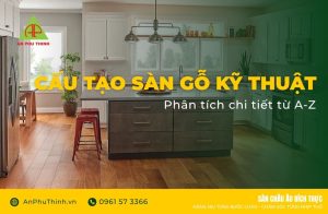 Cấu tạo sàn gỗ kỹ thuật
