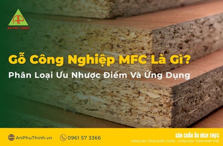 Gỗ công nghiệp MFC là gì