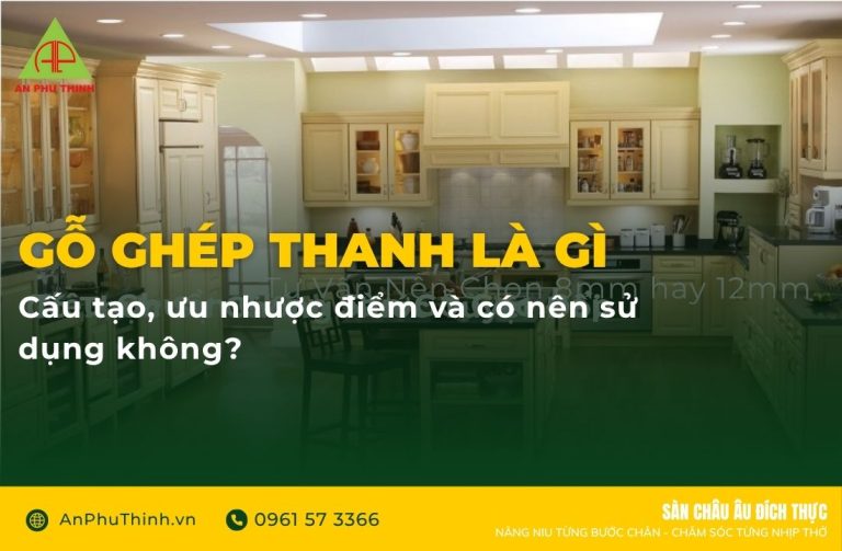 gỗ ghép thanh là gì