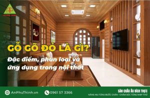 Gỗ gỏ đỏ là gì