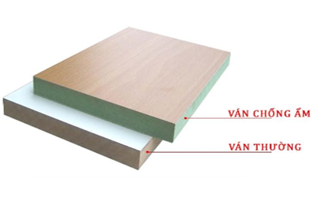 Gỗ mdf lõi xanh và gỗ mdf thông thường