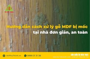 Cách xử lý MDF bị mốc