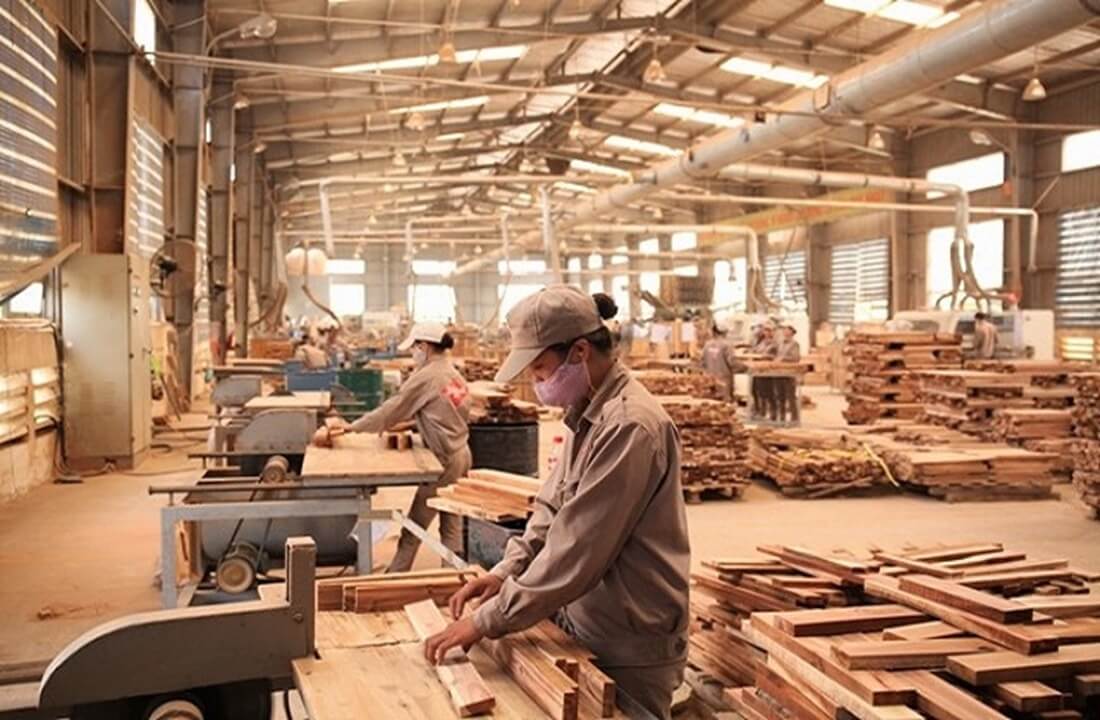 quy trình sản xuất gỗ