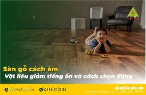 Sàn gỗ cách âm