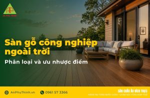 Sàn gỗ công nghiệp ngoài trời