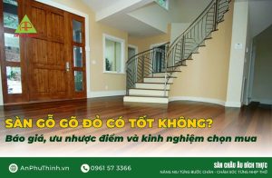 Sàn gỗ gõ đỏ