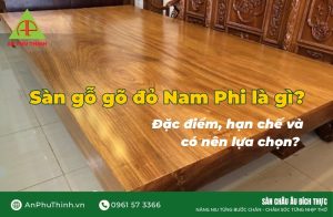 Sàn gỗ gõ đỏ Nam Phi