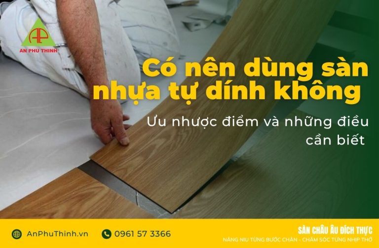 Sàn nhựa tự dính