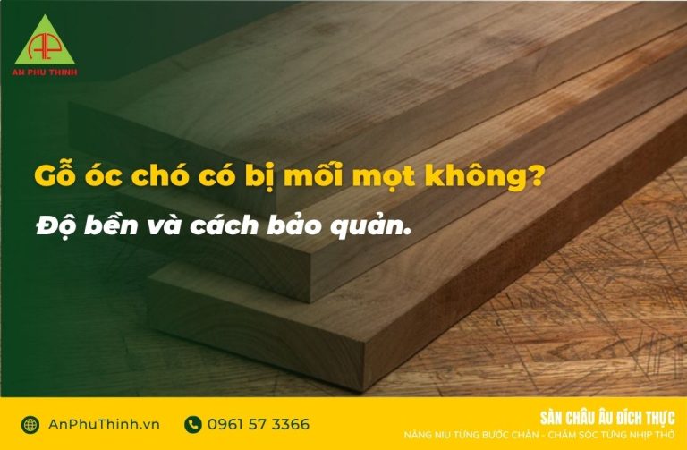 Gỗ óc chó có bị mối mọt không?
